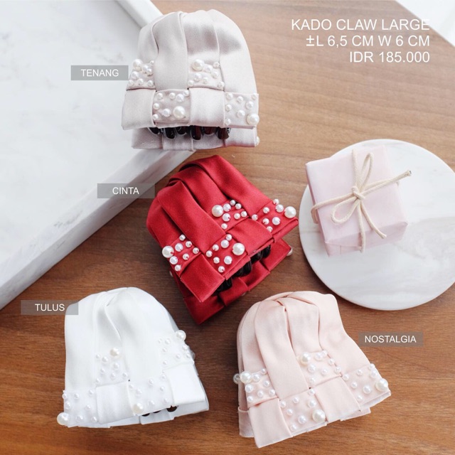 

KADO CLAW LARGE PEARL