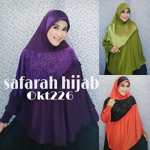 JILBAB INSTAN INCLUDE HANDSHOCK BY SAFARAH HIJAB