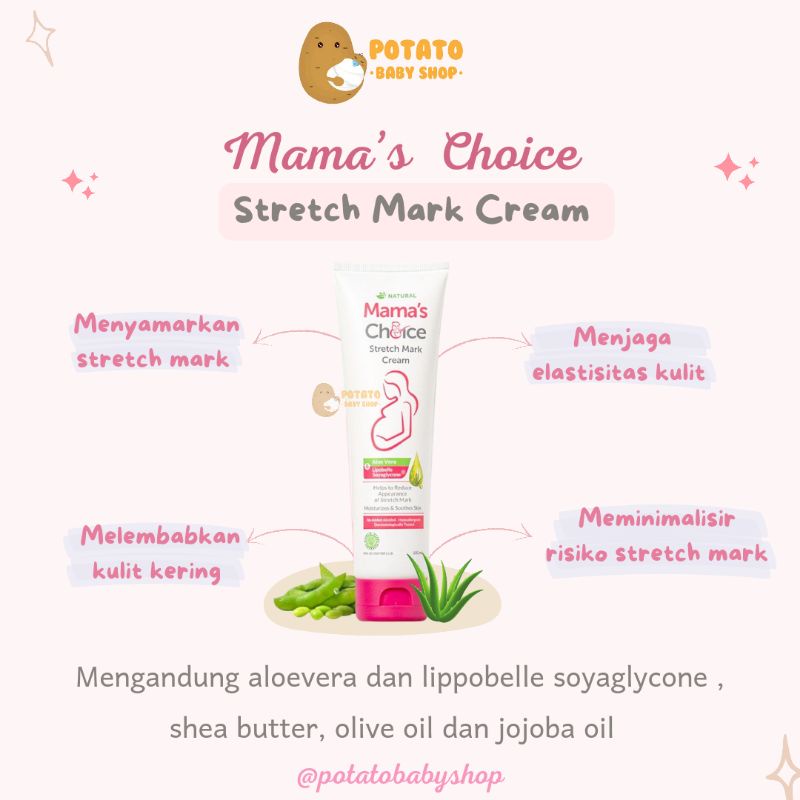 Mama's Choice Stretch Mark Cream - Mamas choice