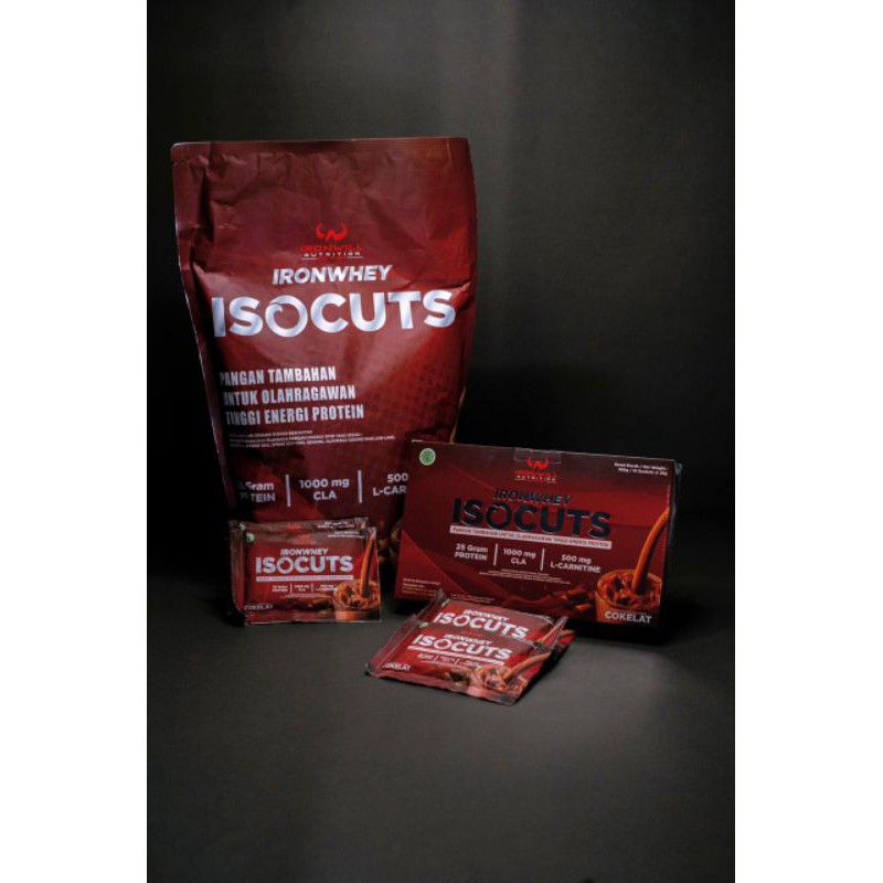 IRONWHEY ISOCUTS IRONWILL NUTRITION. 100% WHEY PROTEIN ISOLATE.