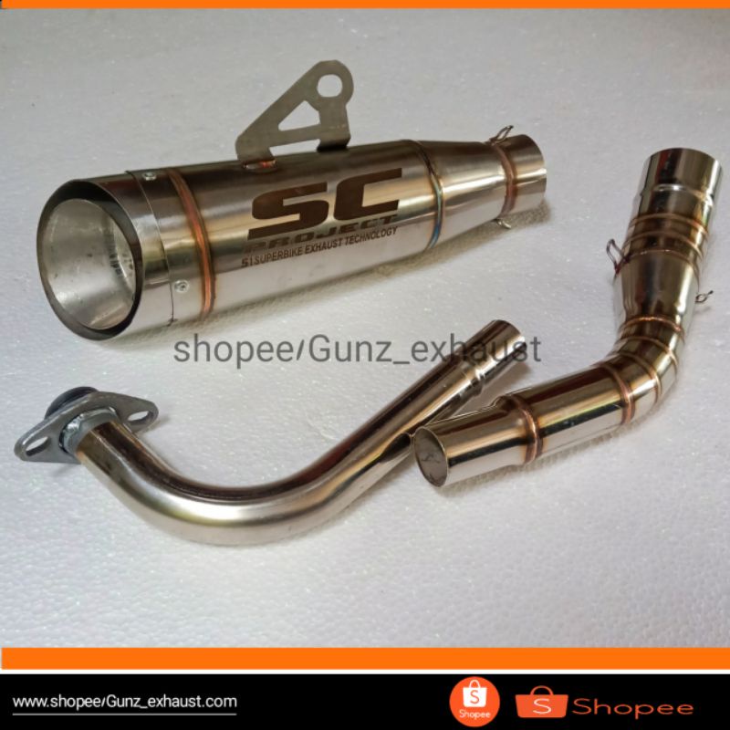 Knalpot SC PROJECT Vario/Knalpot Nmax/Knalpot Aerox/Knalpot mio/Knalpot beat/Knalpot scoopy