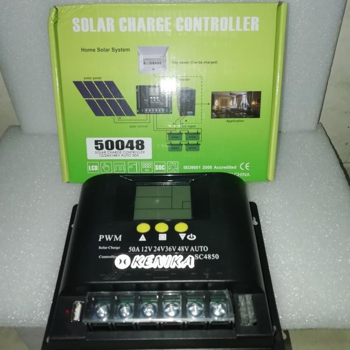 SOLAR CHARGE CONTROLLER PWM 50A KENIKA 50048 / SC4850 - SCC PWM50A