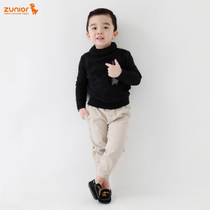 Jogger Anak Zunior Premium Cream