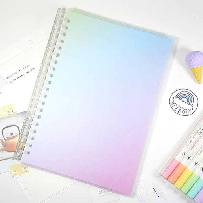

Kusus Hari Ini Notebook / Binder Spiral B5 Warna Gradient (Pl-026) Hot Sale