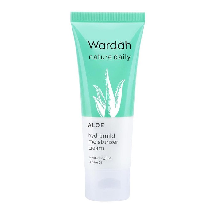 Wardah Nature Daily Aloe Hydramild Moisturizer Cream 40ml