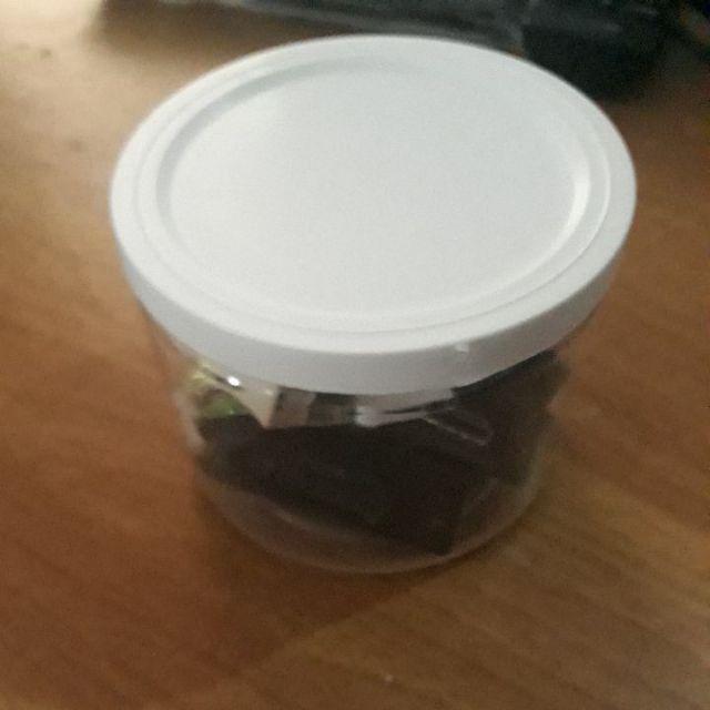 Fox 250 Ml Plastik Mika Keras Murah Cheese Stick Kue Kering Toples Bagus Tebal Makanan Ringan