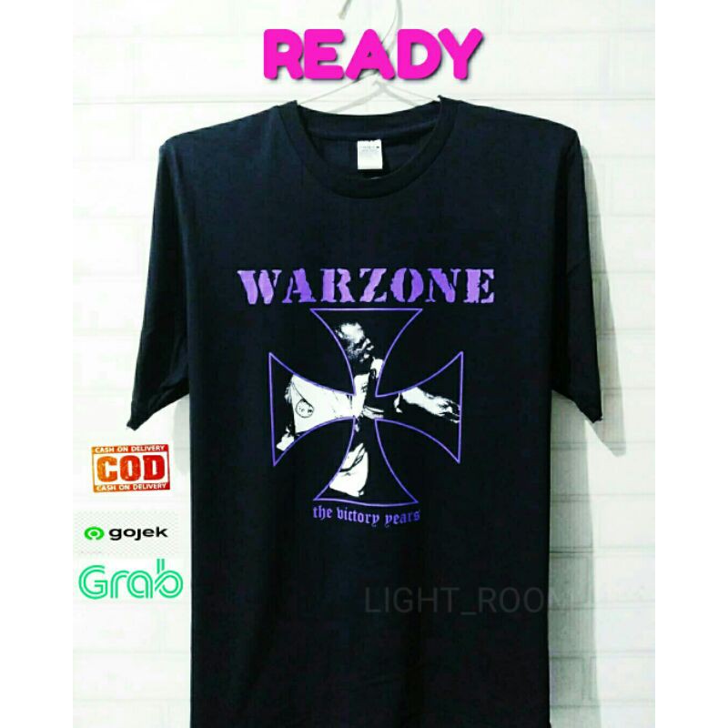 KAOS/KAOS MUSIK WARZONE/TSHIRT PREMIUM ORIGINAL/KAOS BAND WARZONE/KAOS BAND