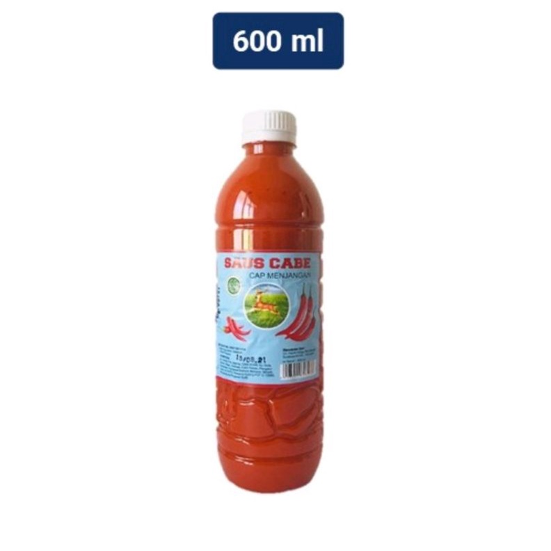 

( 600 ml ) saos cabe Menjangan