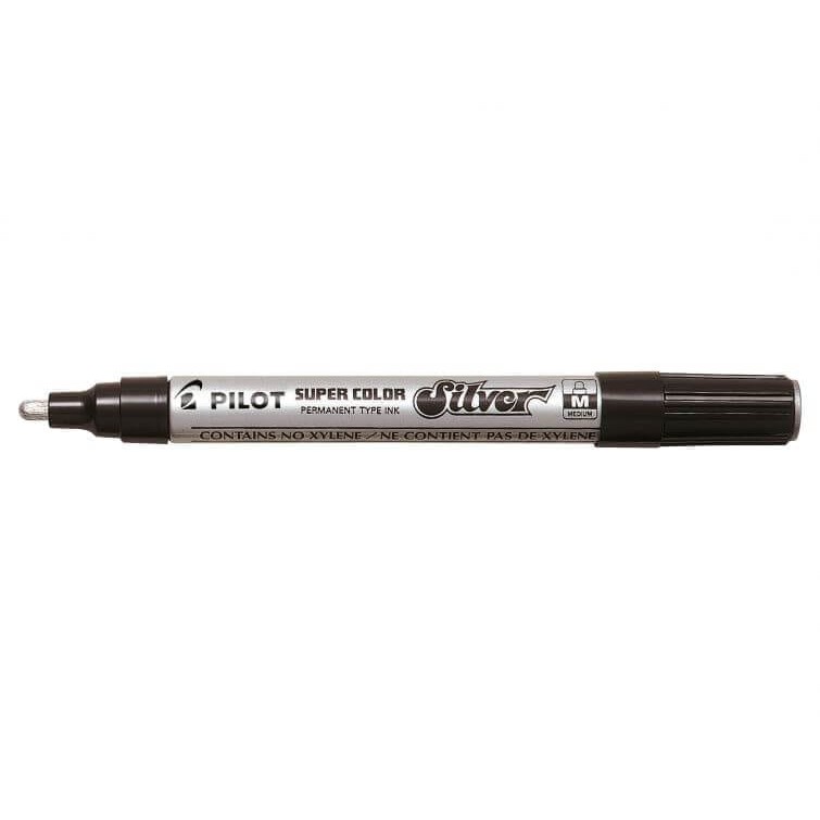 

Paint Marker Pilot Silver Medium [Per 1 spidol]