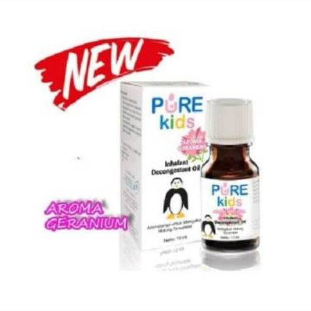 pure baby purebaby inhalant decongestant oil obat hidung tersumbat pilek aromateraphy