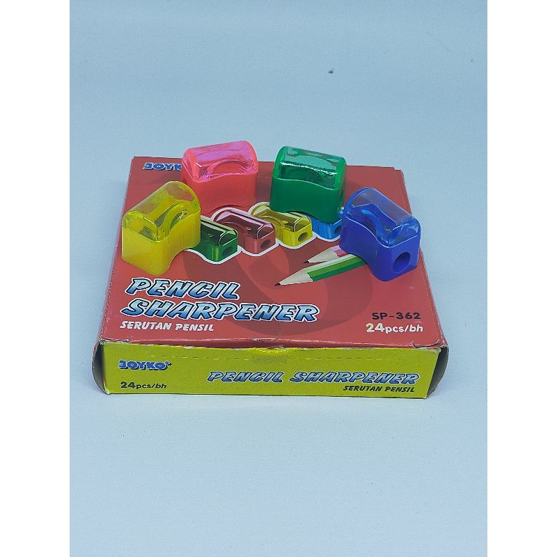 Rautan / Pencil Sharpener Murah 1pax isi 24pcs