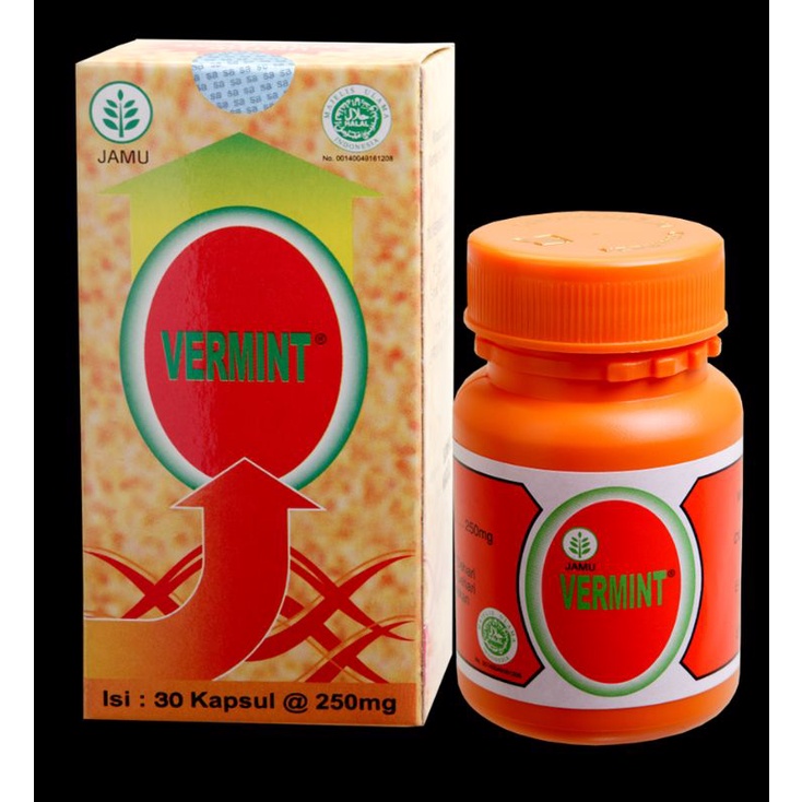 Vermint isi 30 Kapsul (Vermint Besar)
