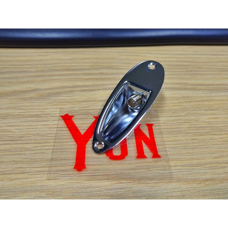 Jack Plate Gitar Stratocaster With Socket Jack  Fender Tokai Squier