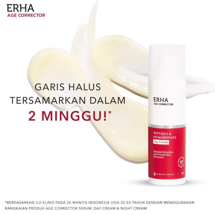 ERHA AGE CORRECTOR PEPTIDES &amp; HYALURONATE DAY CREAM 30 GR @MJ