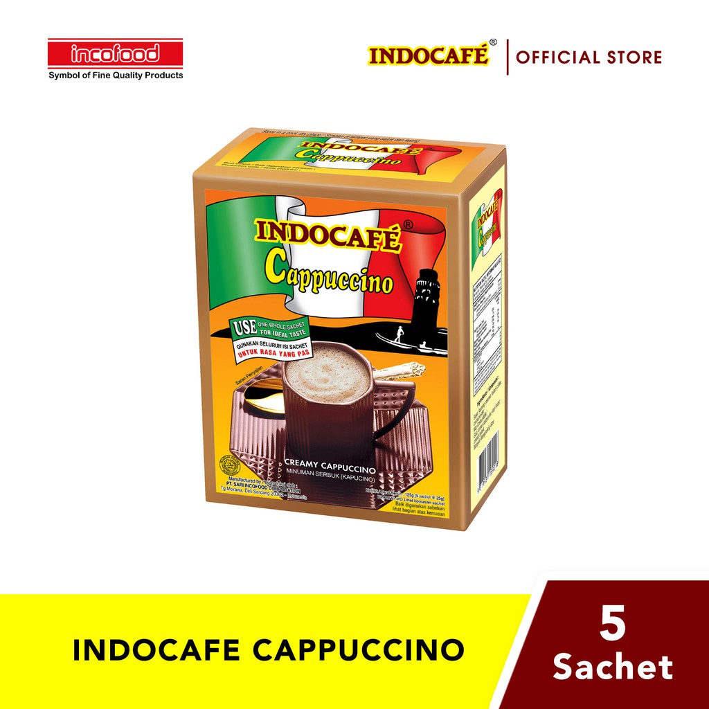 Indocafe Cappuccino (5 sachet)