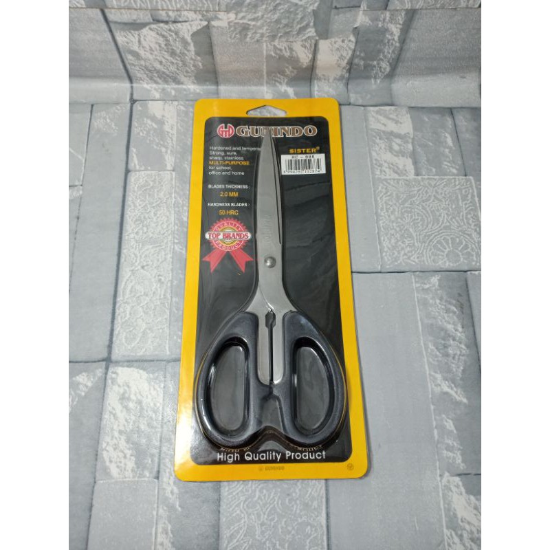 

Gunting Besar Stainless Gunindo Sister 20CM High Quality