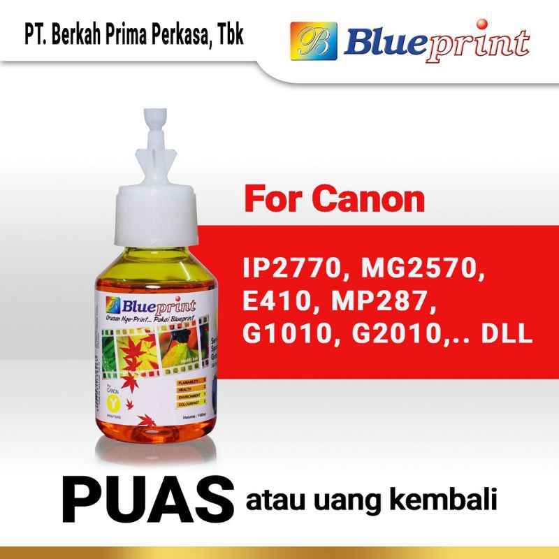 tinta blueprint original untuk printer canon semua series 745s dan 746s