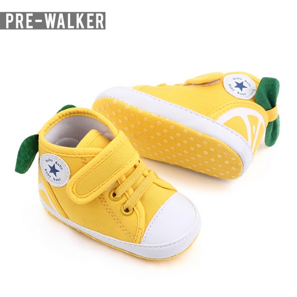 Sepatu Prewalker Bayi Unisex Polkadot Colourfull - Sepatu Bayi Anti Slip S1201