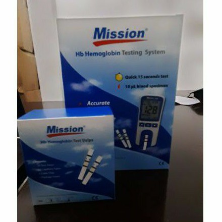 Strip Hb Mission / Mission HB Hemoglobin Mission Strip