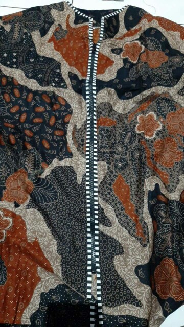 Fiorecloth -  Blouse Batik Wanita Atasan Batik Wanita Baju Batik Wanita Terbaru Size M L Xl Xxl