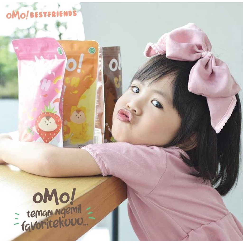 OMO Crunch It 25g - Snack Sehat Bayi - Cemilan Anak - Omo! Healthy Snack