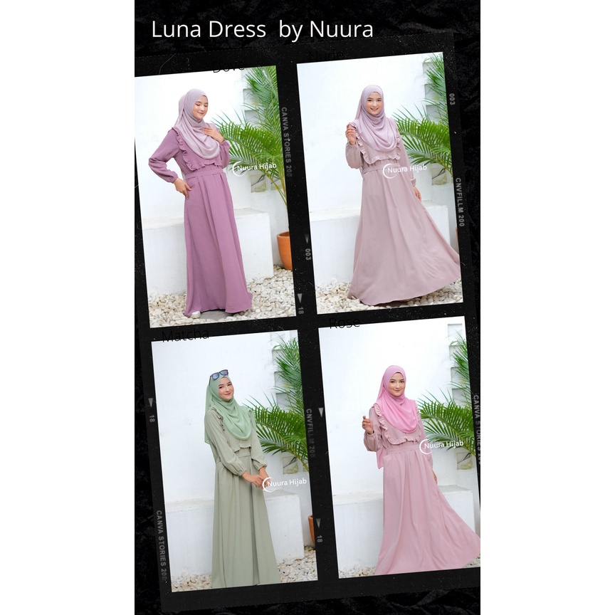 Luna Dress By Nuura Hijab