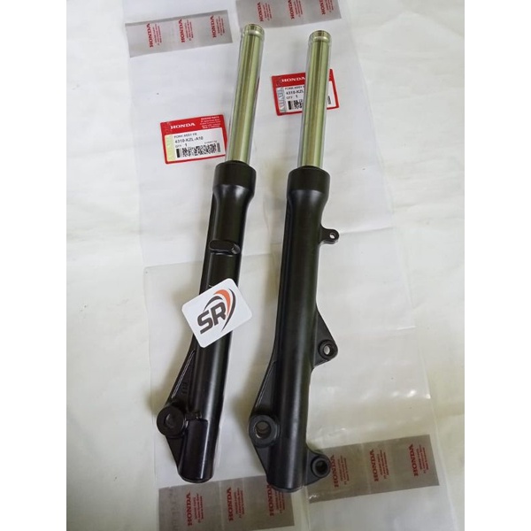 As asok depan tabung set kode (KZL) Honda original Vario 110, 125 tekno CBS,Beat Scoopy injeksi   harga 2 pis kanan kiri