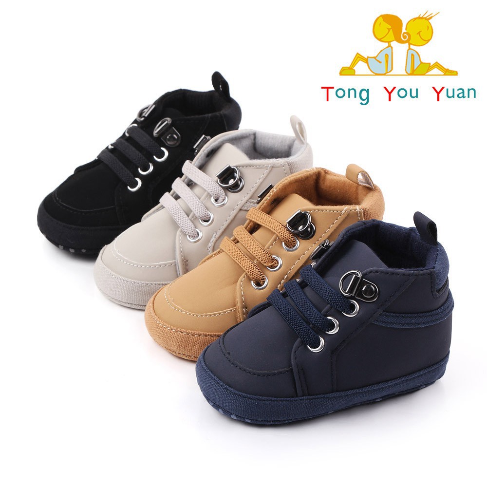 LittleAaron 2349 RICO CHOCO Sepatu Anak Laki Sepatu Bayi Prewalker Shoes 0-18 bulan Import Sport Termurah Sendal Bayi Anak Cewek Cowok