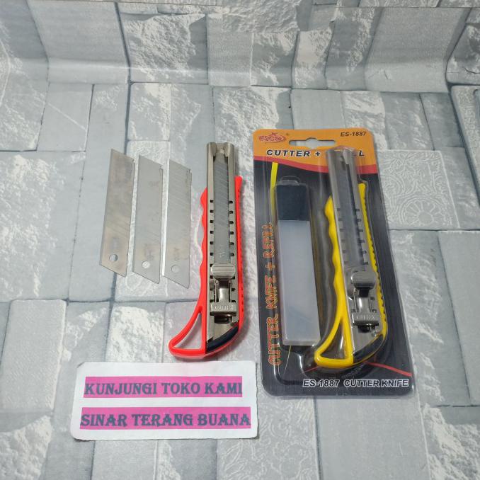 

Unik Karter Pisau Cutter Ukuran Besar 18Mm Gilaa!!!