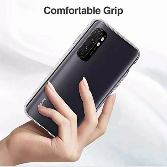 C/C- Softcase Clear Case Sillikon Kondom Case Bening Xiaomi Mi Note 10 Lite by POA