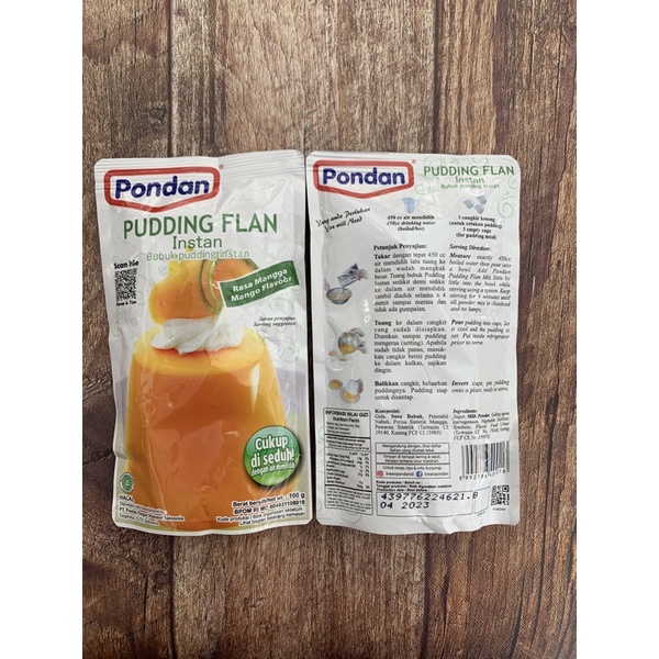 

PONDANPUDINGFLANMANGGO100GR
