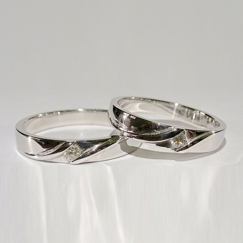 Bisa Pesan Model Garansi Silver Asli Cincin Couple Perak Kawin Nikah Tunangan Gratis Ukir Tulis Nama Id160