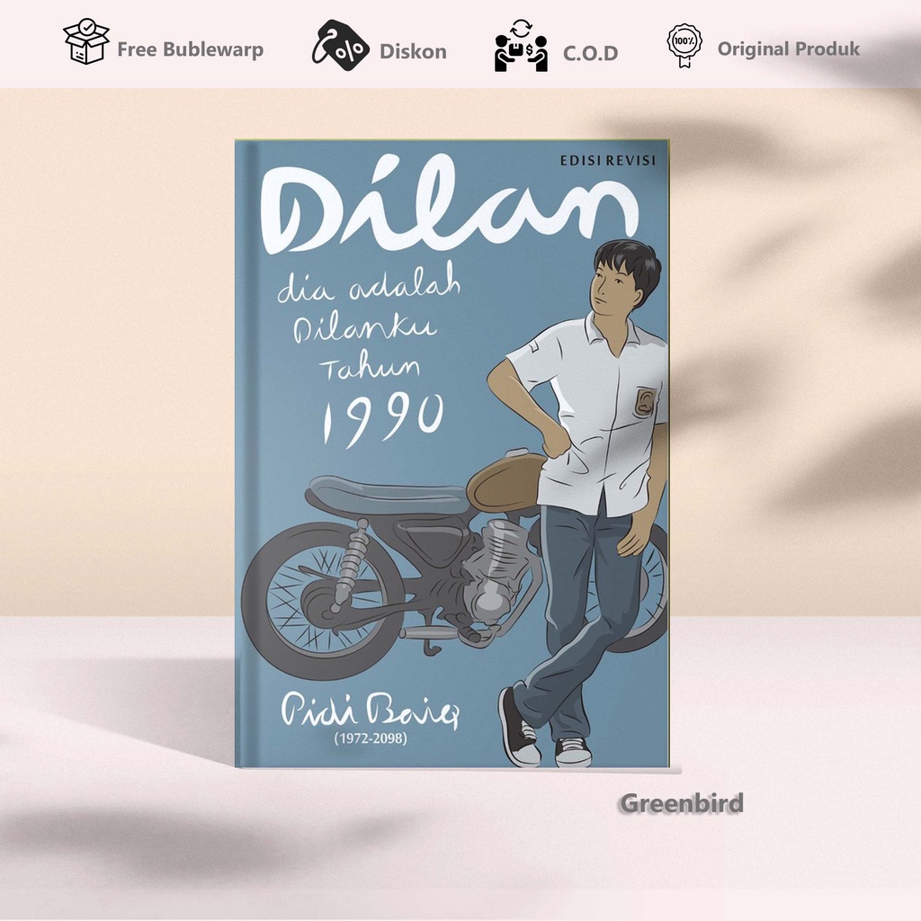 Buku novel Dilan 1990 Pidi baiq