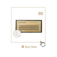 Nagaraku 3d Premium Fan made Lashes bulumata volume / russian volume eyelash extension