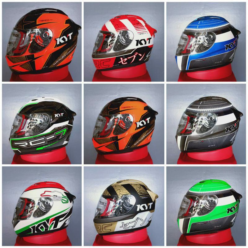 HELM full face KYT rc7 motip