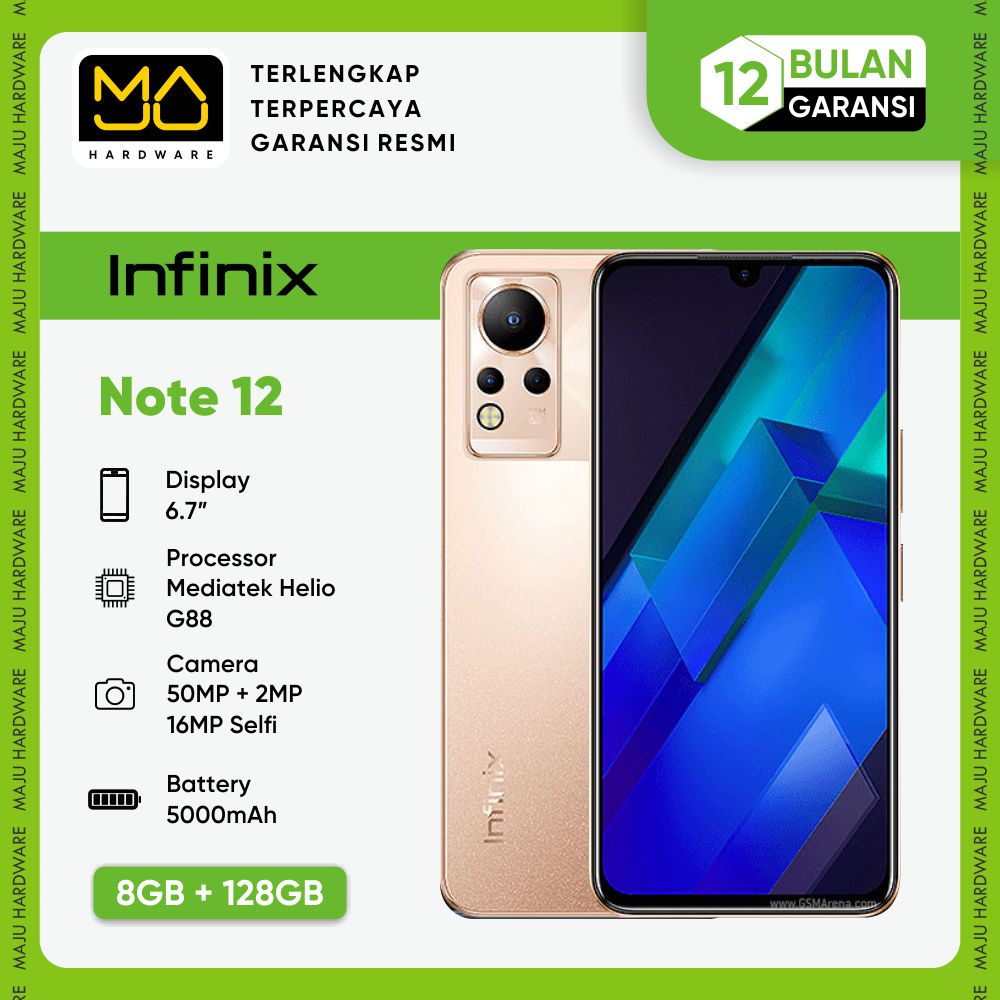 Jual INFINIX NOTE 12 8/128GB-GARANSI RESMI Indonesia|Shopee Indonesia