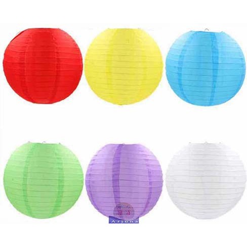 LAMPION KAIN POLOS 30 CM LAMPION WARNA LAMPION PESTA LAMPION IMLEK