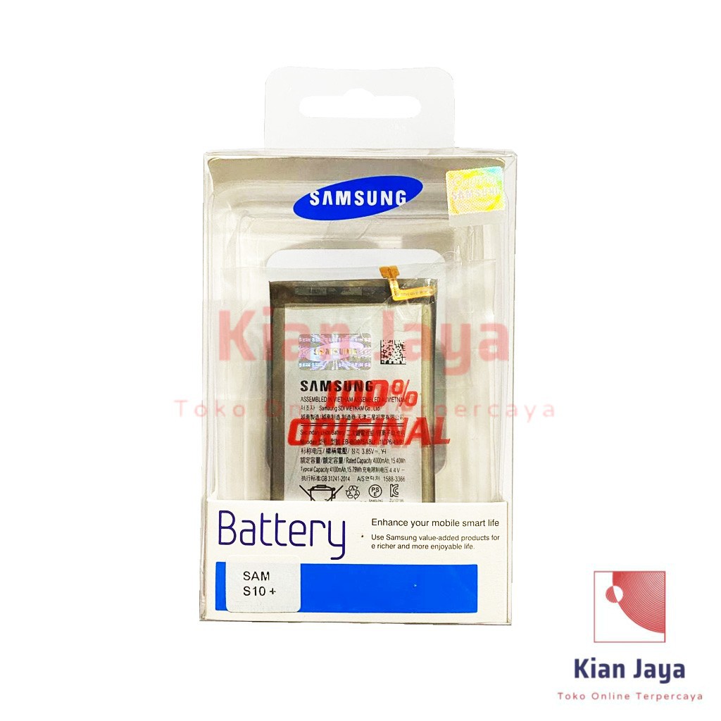 [Garansi 100% Ori] Baterai Samsung Galaxy S10 Plus / G975 Batre Battery Hp S10+ EB-G975ABU Original