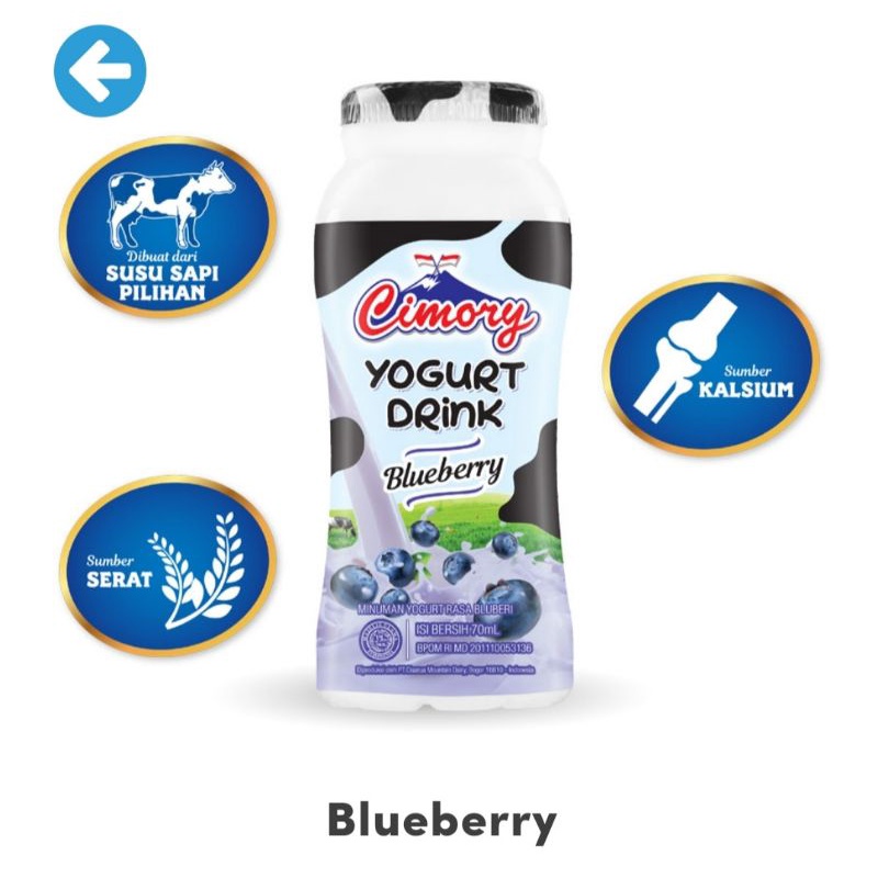 CIMORY YOGURT 70ML (5pc) / 200ml / SQUEEZE / 250ml