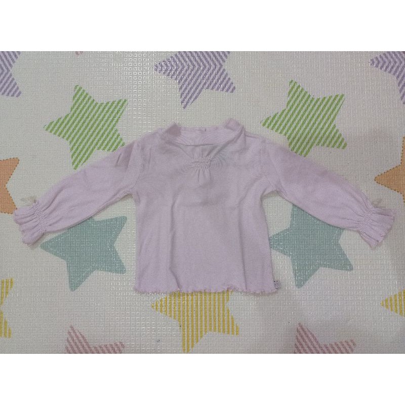 baju kaos lengan panjang turtleneck anak Baby GAP 18-24m preloved
