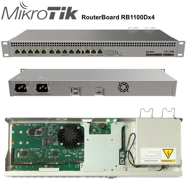 Mikrotik RB1100Dx4 / RB 1100Dx4 / RB-1100Dx4