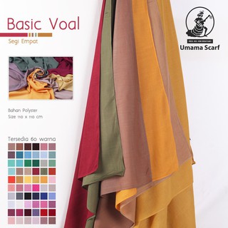 BASIC VOAL  UMAMA  PART1 Scarf Jilbab  Hijab Kerudung 