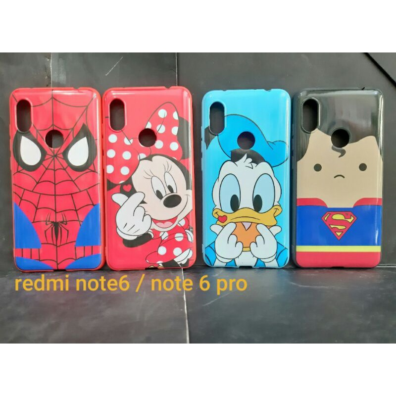 Case softcase gambar xiaomi redmi note 6 pro / Xiaomi redmi note 6