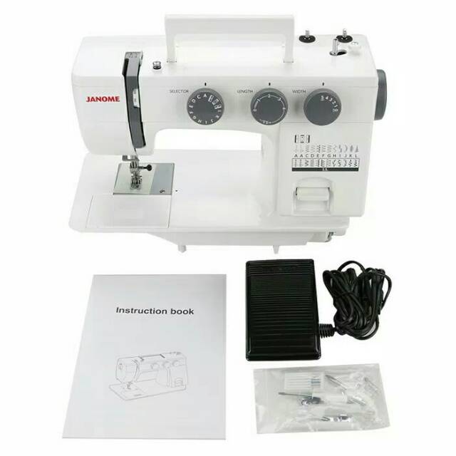 JANOME LR 1122EX - Mesin Jahit Janome LR 1122 EX - Body Besi