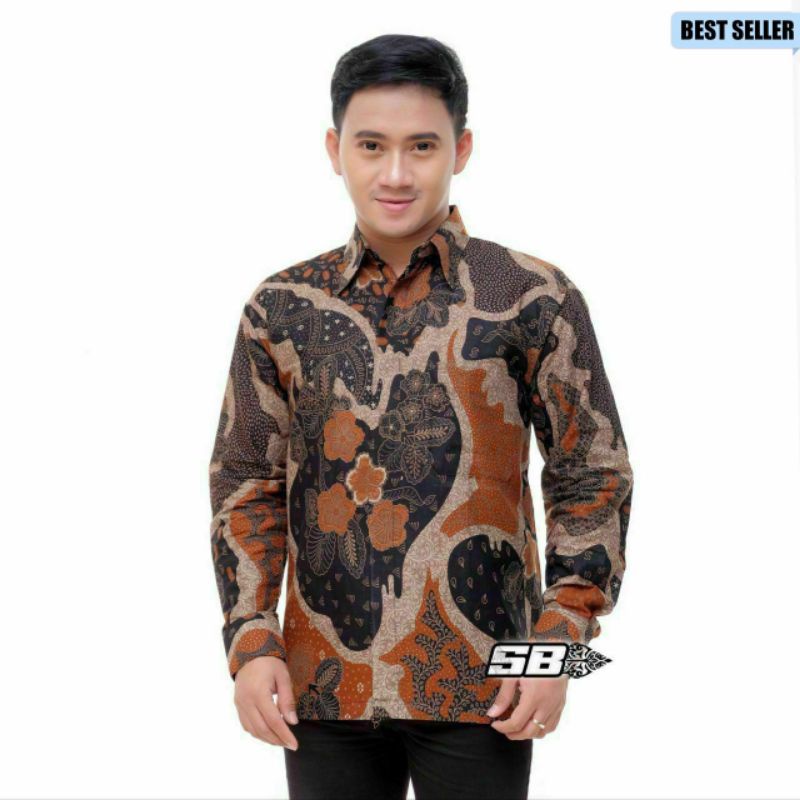 Baju Batik Pria Gus Azmi Syubbanul Muslimin Batik Katun Halus Hadroh Azzahir Hilwa