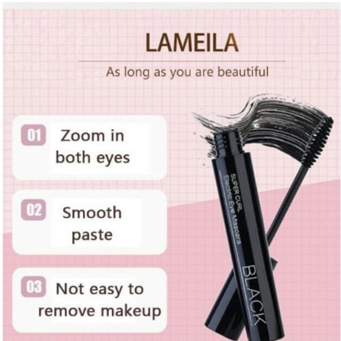 Lameila 772 Eye Mascara Electric Eye Rotary Brush Mascara