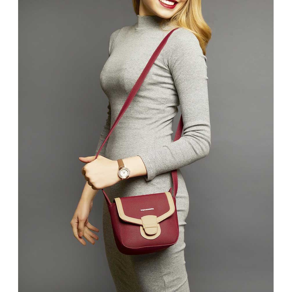 Tas Lacinda Black Red T5715B5 T5701R1 Selempang Wanita Tas Lacinda Black Red T5715B5 T5701R1 Selempang Wanita