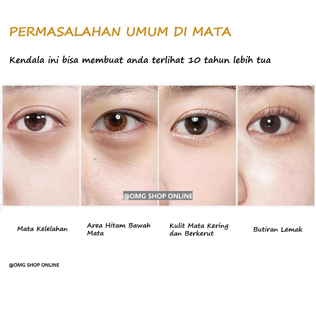 Isi 60 Lembar JOMTAM Fullerene Eye Mask Masker Mata Collagen Crystal Diamond ORIGINAL / Masker Mata Panda Kantung / Masker Mata Untuk Tidur / Eye Mask Collagen Bisa Untuk Leher Pipi / Masker Wajah Glowing dan Putih / Eye Serum Masker Organik Anti Aging
