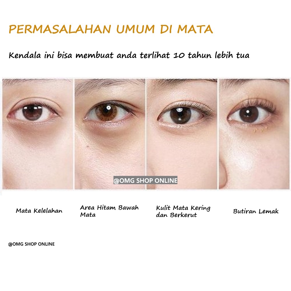 Isi 60 Lembar JOMTAM Fullerene Eye Mask Masker Mata Collagen Crystal Diamond ORIGINAL / Masker Mata Panda Kantung / Masker Mata Untuk Tidur / Eye Mask Collagen Bisa Untuk Leher Pipi / Masker Wajah Glowing dan Putih / Eye Serum Masker Organik Anti Aging