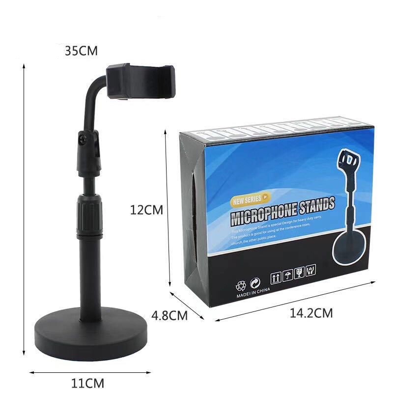 Stand Holder HP Handphone Penyangga Broadcasting Putar 360 Desktop HD25